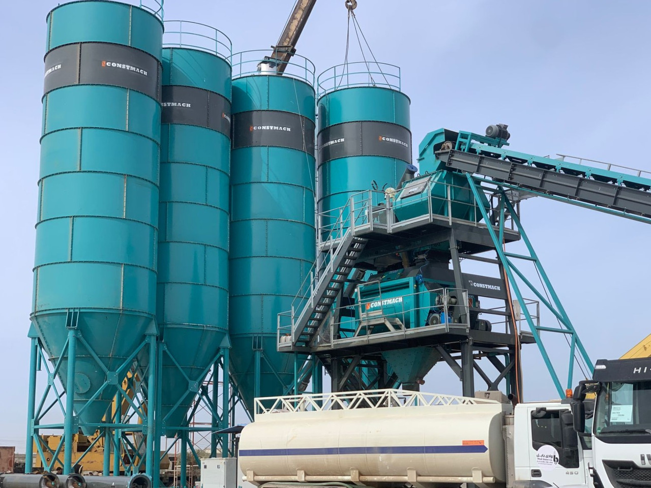 Constmach 200 Ton Capacity Cement Silo - Силос для цементу: фото 1 Constmach 200 Ton Capacity Cement Silo - Силос для цементу: фото 1
