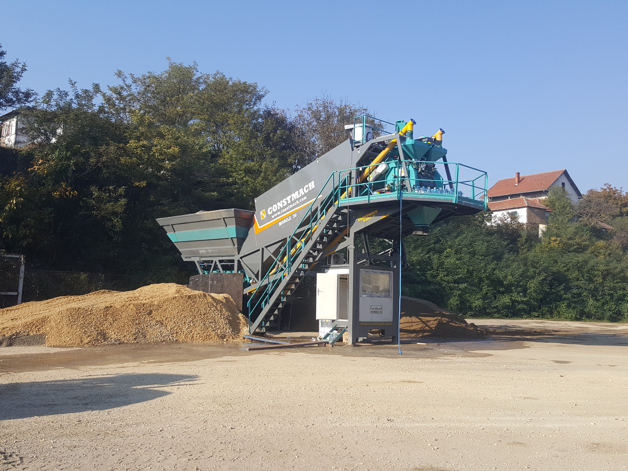 Constmach 30 m³/h Mobile Concrete Batching Plant - Бетонний завод: фото 3 Constmach 30 m³/h Mobile Concrete Batching Plant - Бетонний завод: фото 3