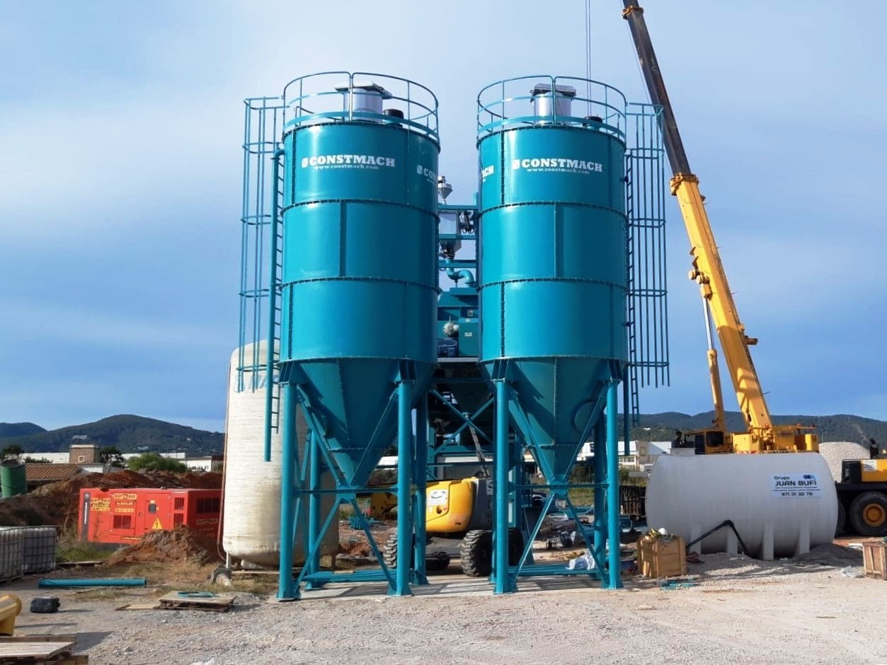 Constmach 50 Ton Capacity Cement Silo - Силос для цементу: фото 2 Constmach 50 Ton Capacity Cement Silo - Силос для цементу: фото 2