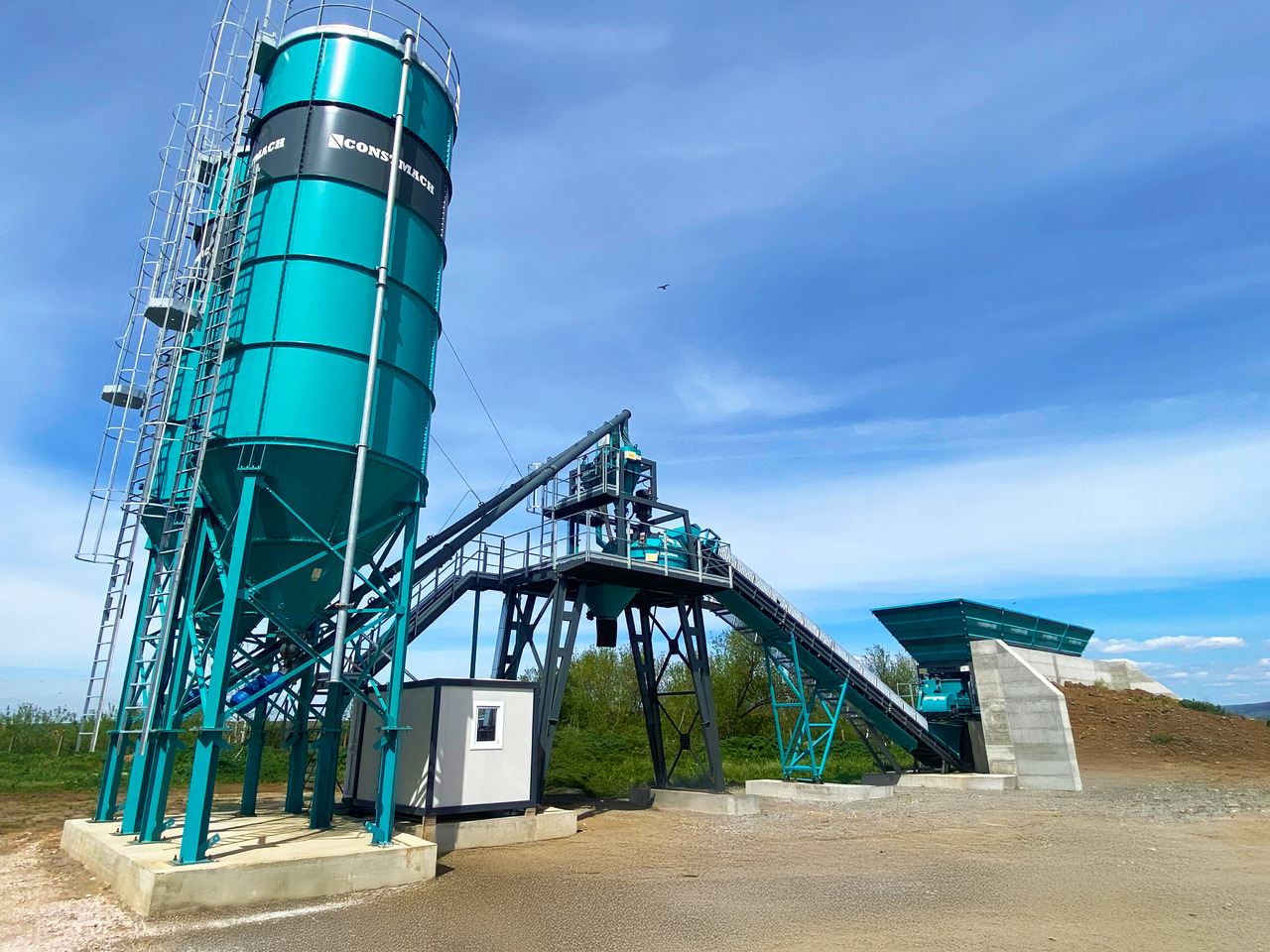 Constmach 60 m³/h Compact Concrete Batching Plant With Band - Бетонний завод: фото 5 Constmach 60 m³/h Compact Concrete Batching Plant With Band - Бетонний завод: фото 5