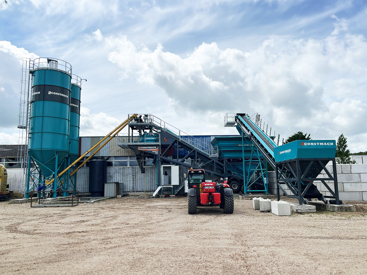 Constmach 60 m³/h Portable Concrete Batching Plant - Бетонний завод: фото 3 Constmach 60 m³/h Portable Concrete Batching Plant - Бетонний завод: фото 3