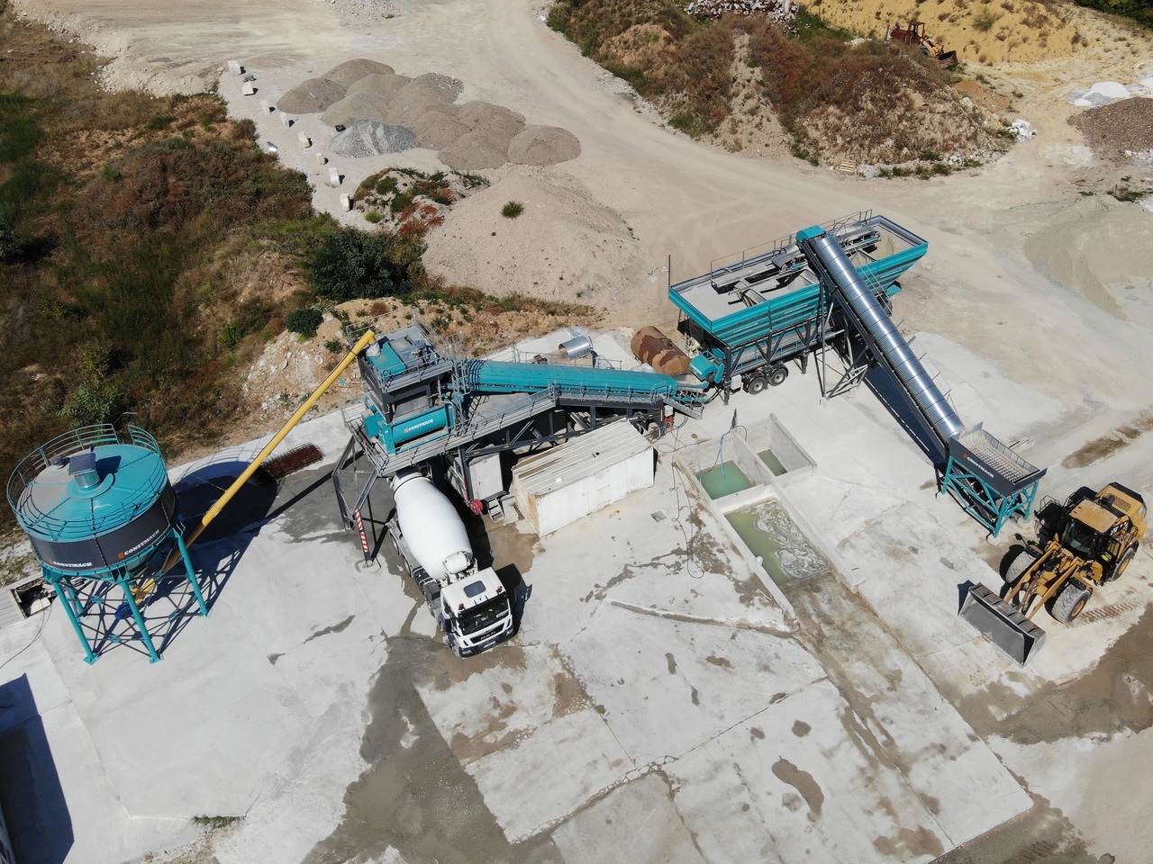 Constmach Centrale à Béton Mobile d'une Capacité de 120 m³/h - Бетонний завод: фото 1 Constmach Centrale à Béton Mobile d'une Capacité de 120 m³/h - Бетонний завод: фото 1