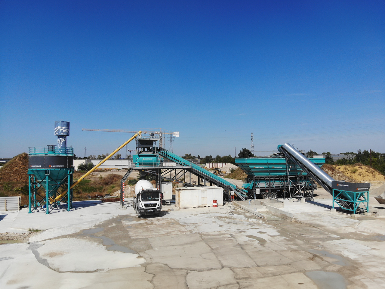 Constmach Centrale à Béton Mobile d'une Capacité de 120 m³/h - Бетонний завод: фото 3 Constmach Centrale à Béton Mobile d'une Capacité de 120 m³/h - Бетонний завод: фото 3