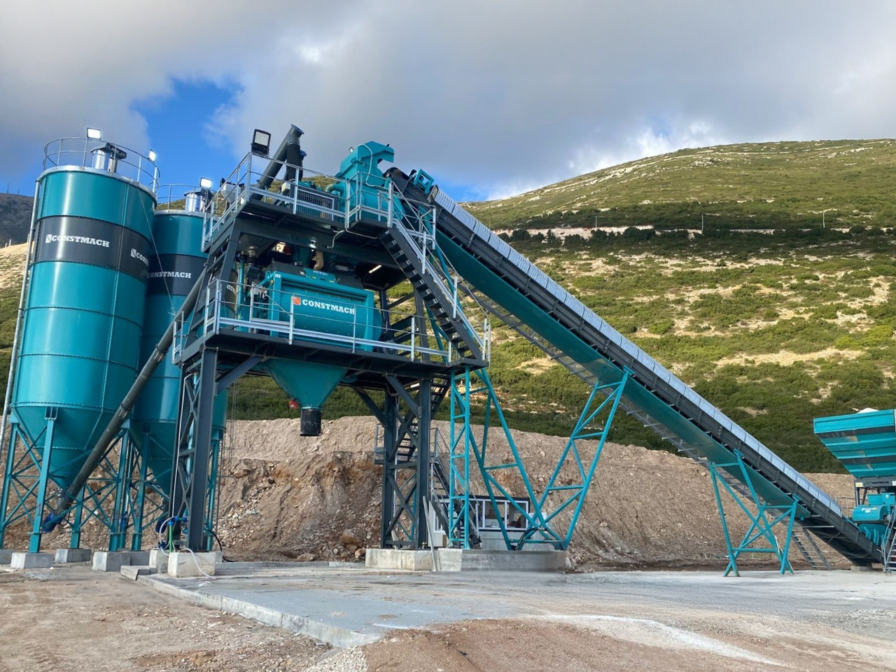 Constmach Centrale à Béton Stationnaire d'une Capacité de 120 m³/h - Бетонний завод: фото 4 Constmach Centrale à Béton Stationnaire d'une Capacité de 120 m³/h - Бетонний завод: фото 4