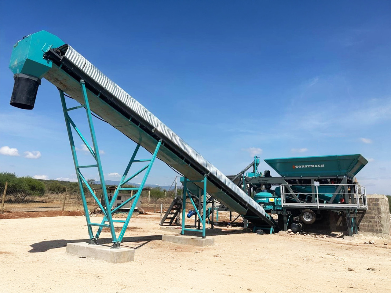 Constmach Mini Mobile Concrete Batching Plant 30 m³/h - Бетонний завод: фото 1 Constmach Mini Mobile Concrete Batching Plant 30 m³/h - Бетонний завод: фото 1