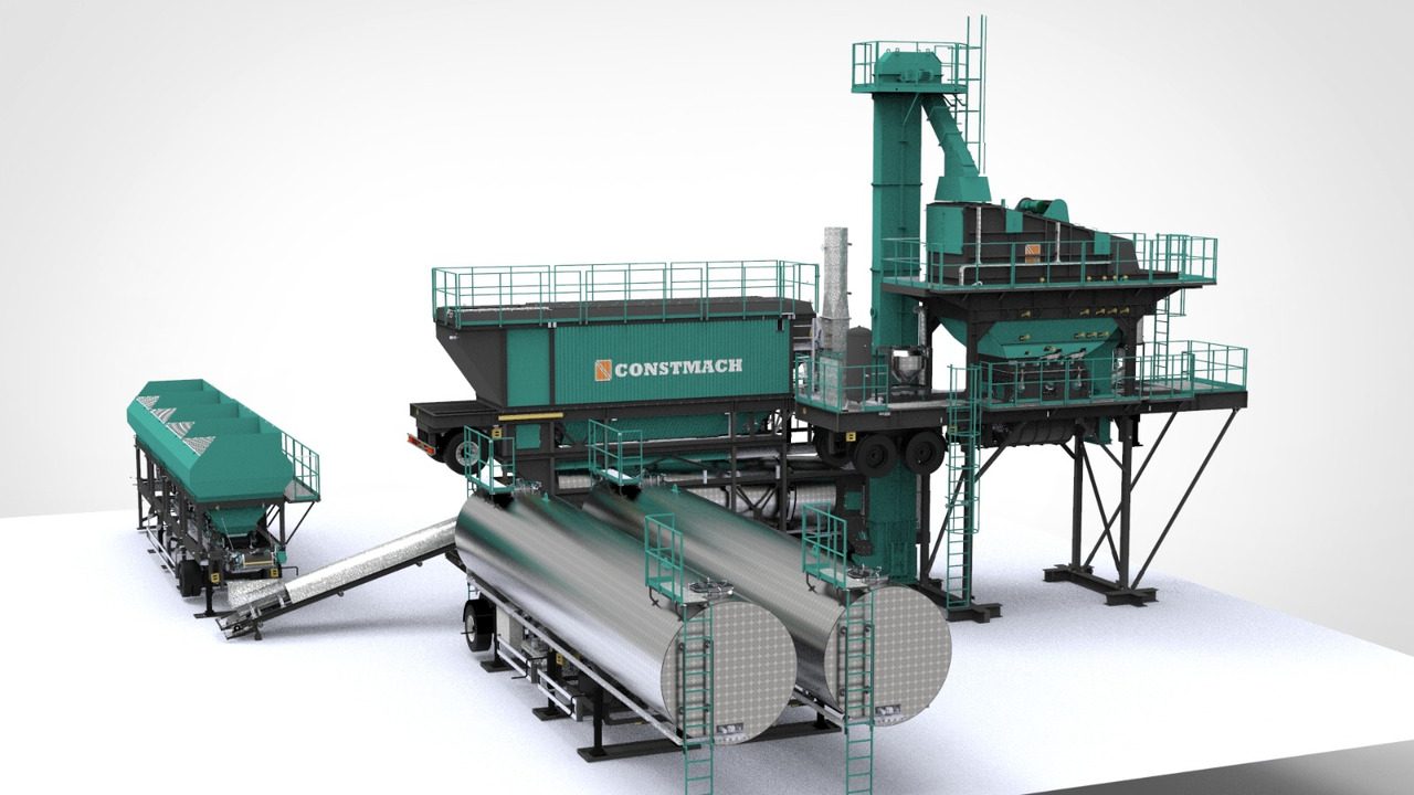 Constmach Mobile Batch Type Asphalt Plants - Асфальтний завод: фото 2 Constmach Mobile Batch Type Asphalt Plants - Асфальтний завод: фото 2