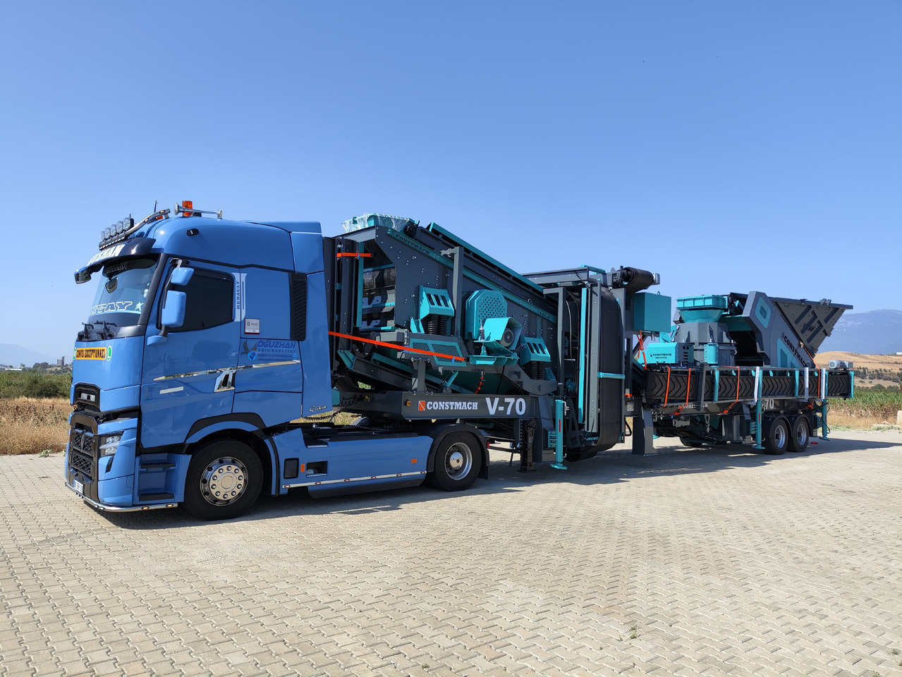 Constmach Mobiler Brecher mit vertikaler Welle und einer Kapazität von 200 t/h - Мобільна дробарка: фото 2 Constmach Mobiler Brecher mit vertikaler Welle und einer Kapazität von 200 t/h - Мобільна дробарка: фото 2