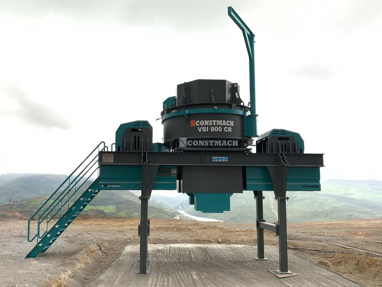 Constmach Vertical Shaft Impact Crusher with a Capacity of 65 to 400 T/H - Ударна дробарка: фото 5 Constmach Vertical Shaft Impact Crusher with a Capacity of 65 to 400 T/H - Ударна дробарка: фото 5