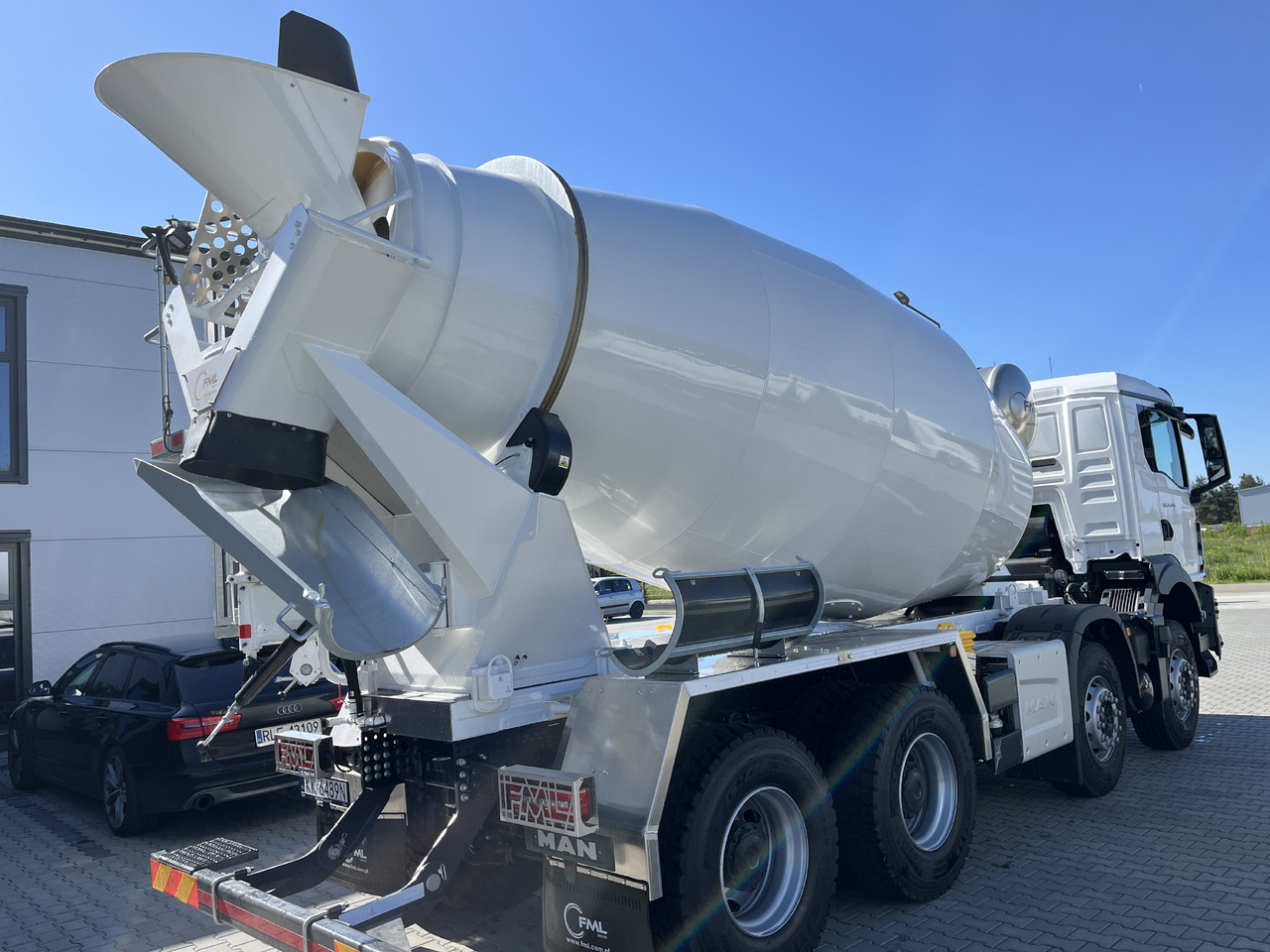 MAN TGS 35.480, 8x4 BB, EURO 6, YEAR 2024, 10m - NEW - Автобетонозмішувач: фото 4 MAN TGS 35.480, 8x4 BB, EURO 6, YEAR 2024, 10m - NEW - Автобетонозмішувач: фото 4