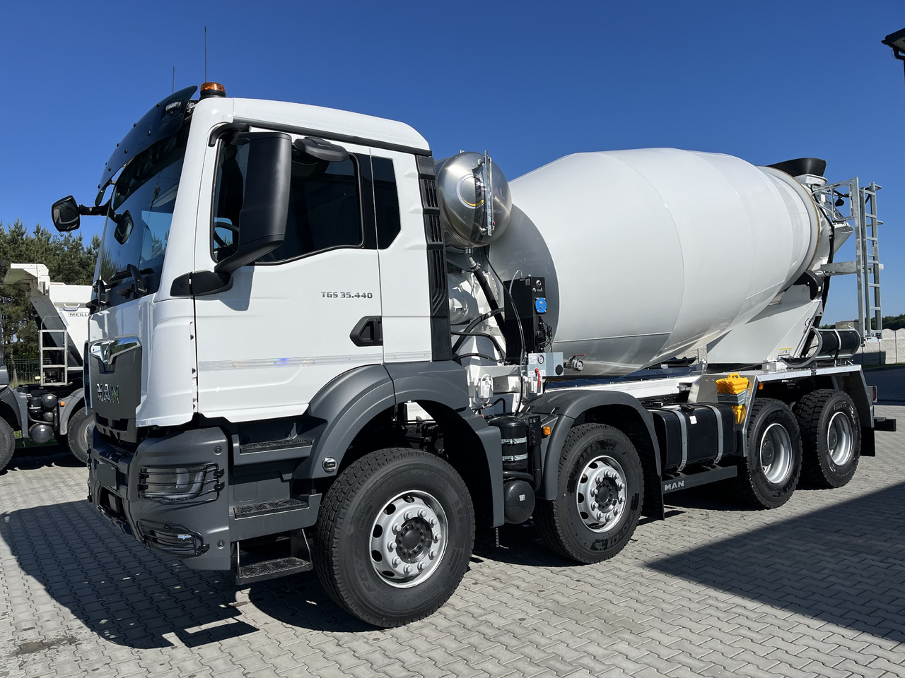 MAN TGS 35.480, 8x4 BB, EURO 6, YEAR 2024, 10m - NEW - Автобетонозмішувач: фото 3 MAN TGS 35.480, 8x4 BB, EURO 6, YEAR 2024, 10m - NEW - Автобетонозмішувач: фото 3