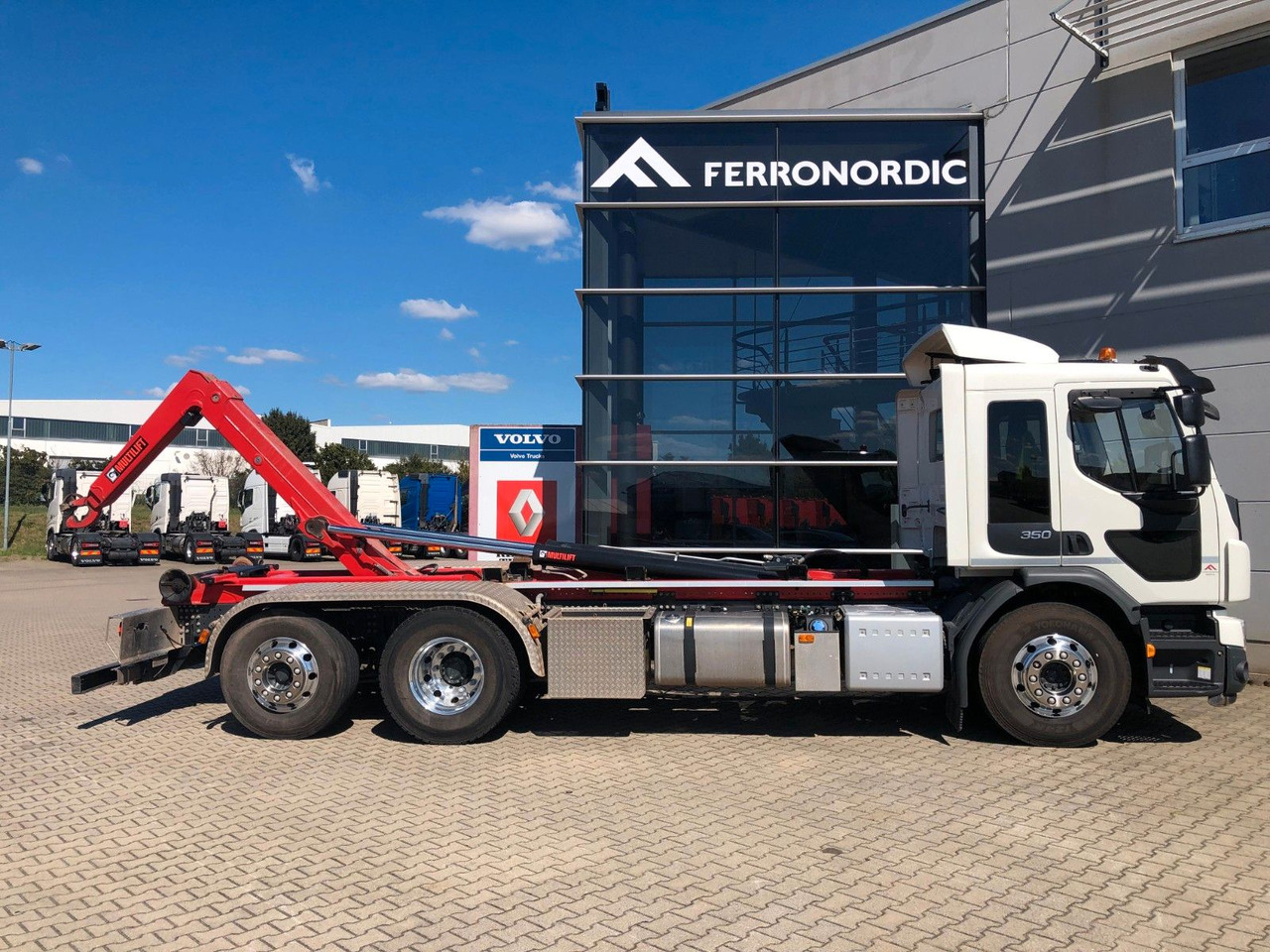 Volvo FE 350 6x2 Lenkachse*Alufelgen*HIAB*AHK*Klima - Гаковий мультиліфт вантажівка: фото 5 Volvo FE 350 6x2 Lenkachse*Alufelgen*HIAB*AHK*Klima - Гаковий мультиліфт вантажівка: фото 5