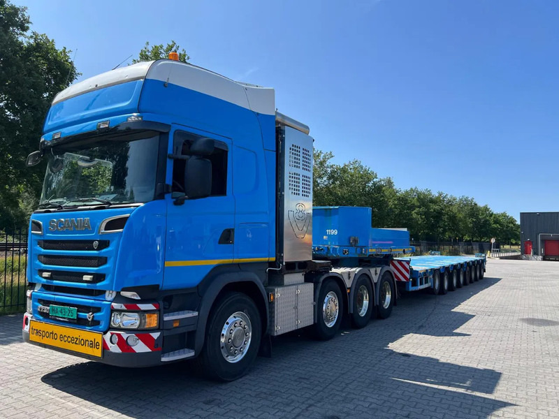 Goldhofer STZ H8-82/80A - Низькорамна платформа напівпричіп: фото 1 Goldhofer STZ H8-82/80A - Низькорамна платформа напівпричіп: фото 1