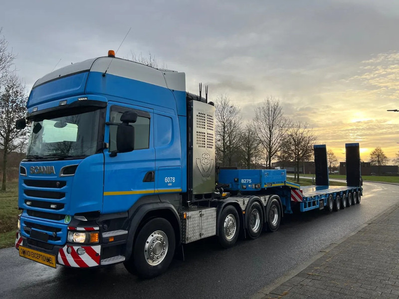 Goldhofer STZ L6 65/80A with loading ramps - Низькорамна платформа напівпричіп: фото 1 Goldhofer STZ L6 65/80A with loading ramps - Низькорамна платформа напівпричіп: фото 1