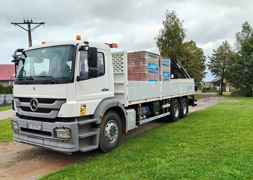 Mercedes-Benz ACTROS 2633 - Бортова вантажівка/ Платформа, Вантажівка з маніпулятором: фото 1 Mercedes-Benz ACTROS 2633 - Бортова вантажівка/ Платформа, Вантажівка з маніпулятором: фото 1