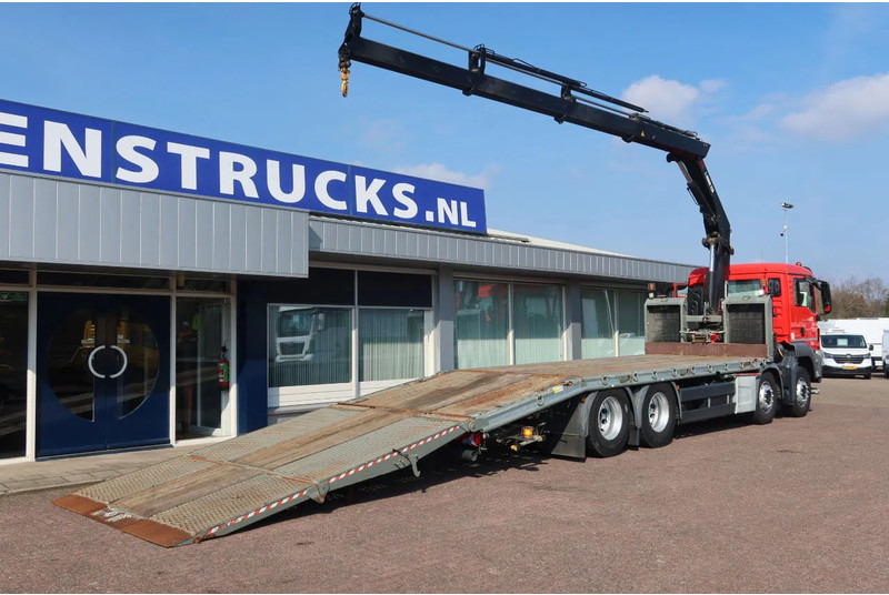 MAN TGS 35.360 8X2 Euro 6 Oprijwagen + HIAB 228 E 3 kraan. Radio grafisch + winch - Вантажівка з маніпулятором: фото 3 MAN TGS 35.360 8X2 Euro 6 Oprijwagen + HIAB 228 E 3 kraan. Radio grafisch + winch - Вантажівка з маніпулятором: фото 3