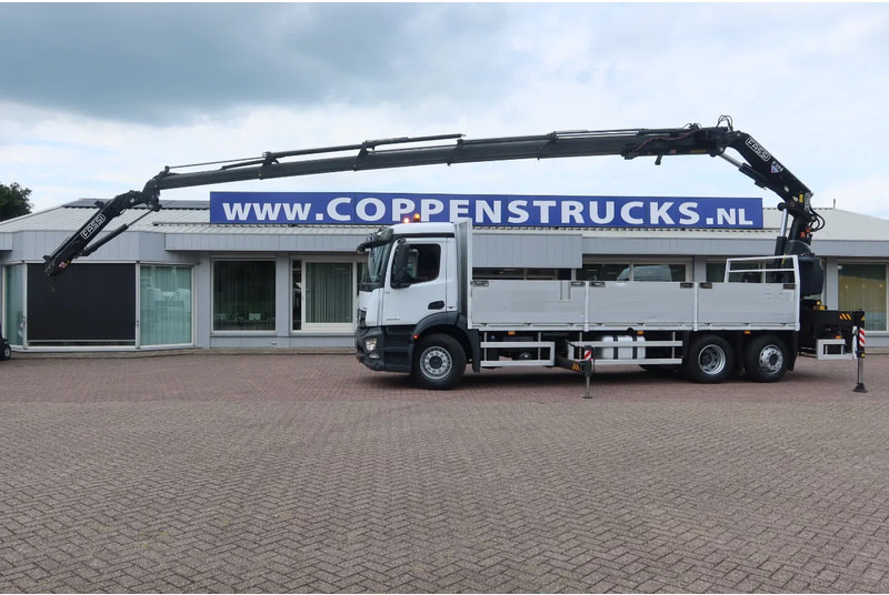 Mercedes-Benz Antos 2830 6x2 Kraanwagen Fassi F 295 + FLY-JIB 3x Radiografisch - Бортова вантажівка/ Платформа: фото 3 Mercedes-Benz Antos 2830 6x2 Kraanwagen Fassi F 295 + FLY-JIB 3x Radiografisch - Бортова вантажівка/ Платформа: фото 3