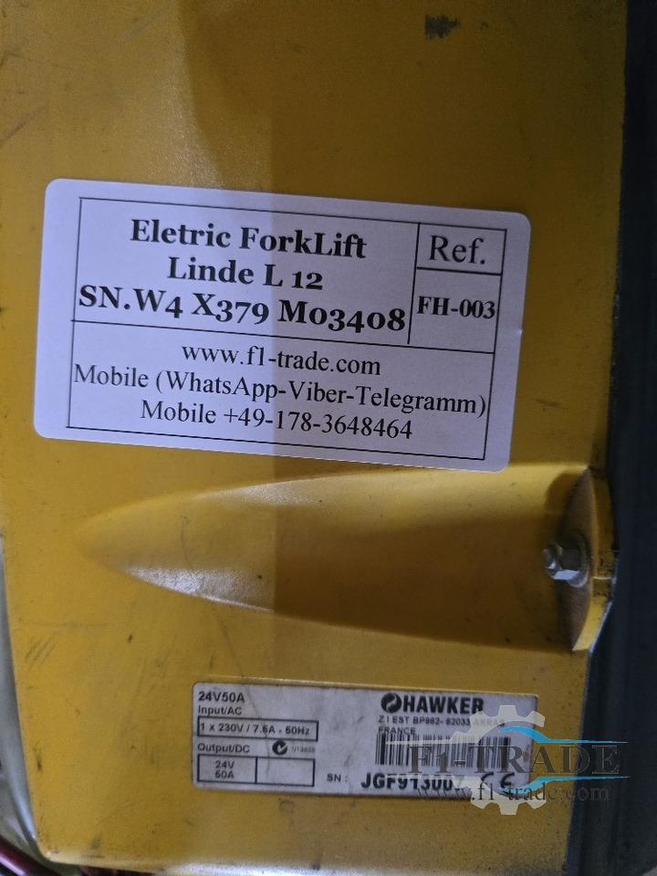 Linde L 12 - Штабелер: фото 5 Linde L 12 - Штабелер: фото 5