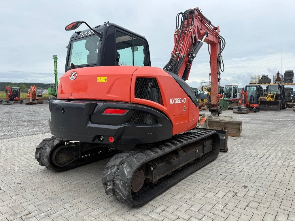 Kubota KX 080-4 - Міні-екскаватор: фото 5 Kubota KX 080-4 - Міні-екскаватор: фото 5