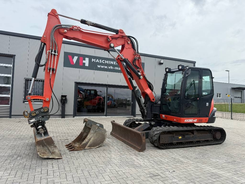 Kubota KX 080-4 - Міні-екскаватор: фото 1 Kubota KX 080-4 - Міні-екскаватор: фото 1