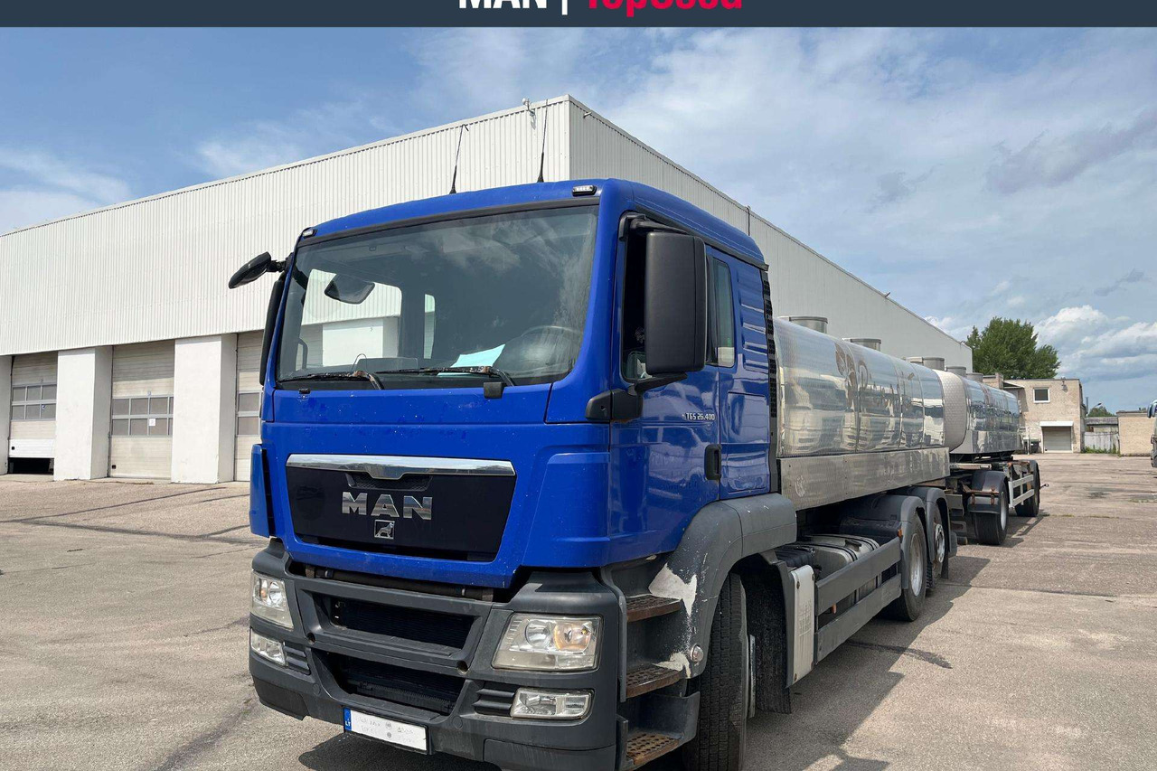 MAN 26.400 6X2-2 Plandex (8633) - Вантажівка цистерна, Причіп цистерна: фото 1 MAN 26.400 6X2-2 Plandex (8633) - Вантажівка цистерна, Причіп цистерна: фото 1