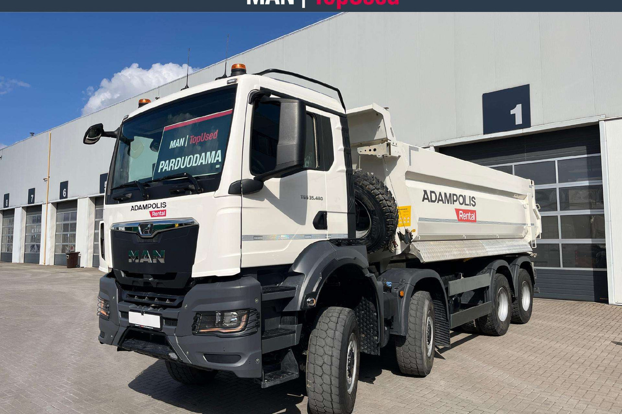 MAN TGS 35.480 8x8 MEILLER (7124) - Самоскид вантажівка: фото 1 MAN TGS 35.480 8x8 MEILLER (7124) - Самоскид вантажівка: фото 1
