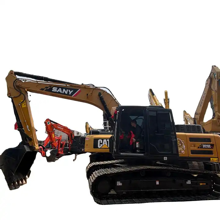 Factory Direct Sale Sany 215C Pro Excavator Machine 20ton SANY 215 SY215 SY215C SY215H Used Excavators in Shanghai - Екскаватор: фото 1 Factory Direct Sale Sany 215C Pro Excavator Machine 20ton SANY 215 SY215 SY215C SY215H Used Excavators in Shanghai - Екскаватор: фото 1