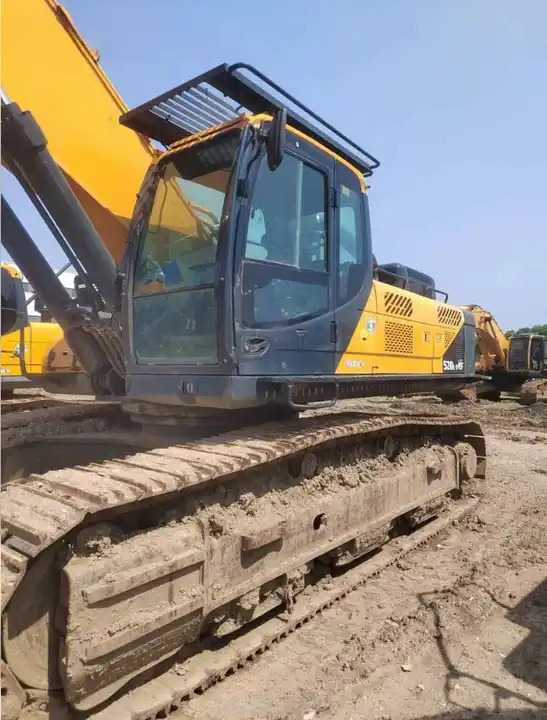 Korea Made Hyundai Excavator Original R520lvs R520 52ton Digger Hyundai Robex Crawler Excavator On Sale - Екскаватор: фото 4 Korea Made Hyundai Excavator Original R520lvs R520 52ton Digger Hyundai Robex Crawler Excavator On Sale - Екскаватор: фото 4