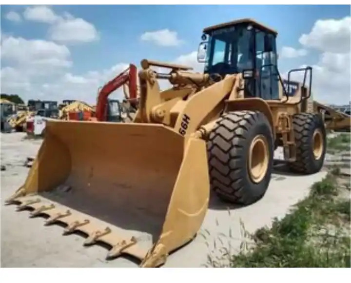 Used Construction Caterpillar 966h Wheeled Loader Cat966h Cat966 Wheel Loader in Shanghai - Колісний навантажувач: фото 1 Used Construction Caterpillar 966h Wheeled Loader Cat966h Cat966 Wheel Loader in Shanghai - Колісний навантажувач: фото 1