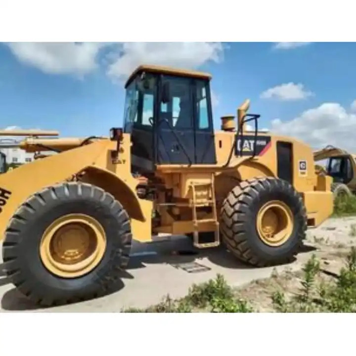 Used Construction Caterpillar 966h Wheeled Loader Cat966h Cat966 Wheel Loader in Shanghai - Колісний навантажувач: фото 3 Used Construction Caterpillar 966h Wheeled Loader Cat966h Cat966 Wheel Loader in Shanghai - Колісний навантажувач: фото 3