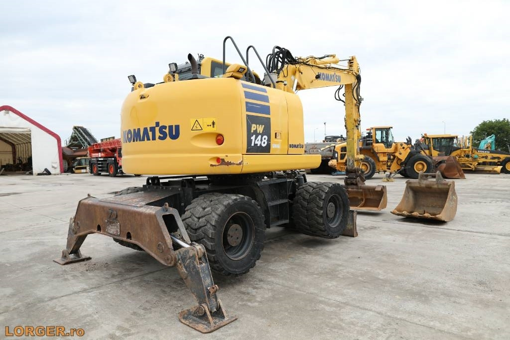 Komatsu PW 148-10 - Колісний екскаватор: фото 4 Komatsu PW 148-10 - Колісний екскаватор: фото 4