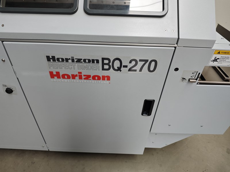 Horizon BQ-270 | 2007 - Палітурна машина: фото 4 Horizon BQ-270 | 2007 - Палітурна машина: фото 4