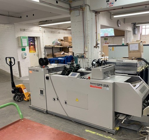 Horizon SPF-20 A FC-20 A | 2005 | 10,6 Mio - Друкарське обладнання: фото 1 Horizon SPF-20 A FC-20 A | 2005 | 10,6 Mio - Друкарське обладнання: фото 1