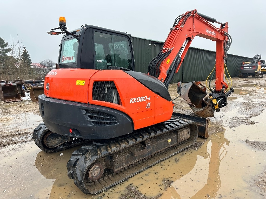 Kubota KX 080-4 ENGCON - Міні-екскаватор: фото 4 Kubota KX 080-4 ENGCON - Міні-екскаватор: фото 4