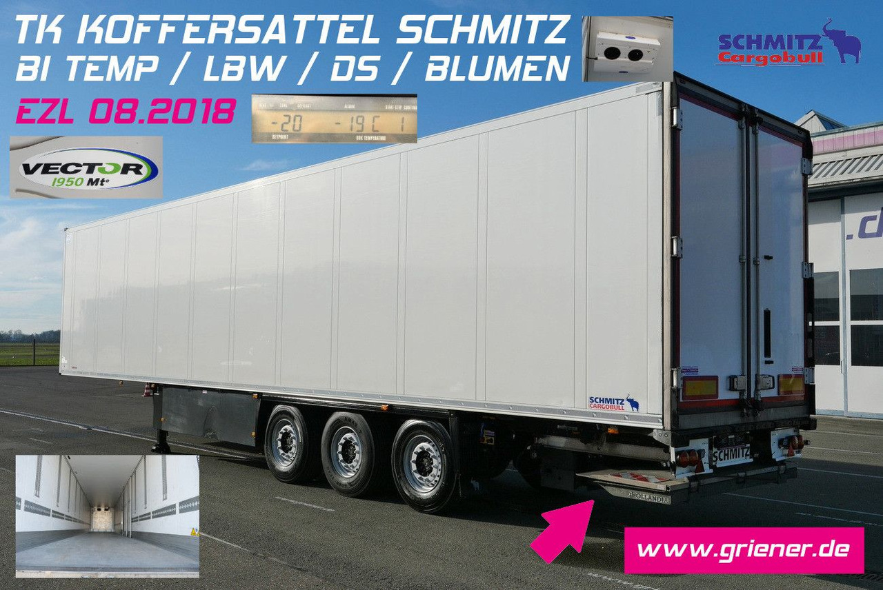 Schmitz Cargobull SKO 24/ BI TEMP CARRIER VEC 1950 MT /DS/LBW !!!! - Закритий кузов напівпричіп: фото 1 Schmitz Cargobull SKO 24/ BI TEMP CARRIER VEC 1950 MT /DS/LBW !!!! - Закритий кузов напівпричіп: фото 1