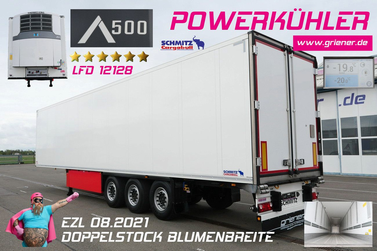 Schmitz Cargobull SKO 24/DOPPELSTOCK BLUMEN TK A500 DRP 5 x vorh. - Закритий кузов напівпричіп: фото 1 Schmitz Cargobull SKO 24/DOPPELSTOCK BLUMEN TK A500 DRP 5 x vorh. - Закритий кузов напівпричіп: фото 1