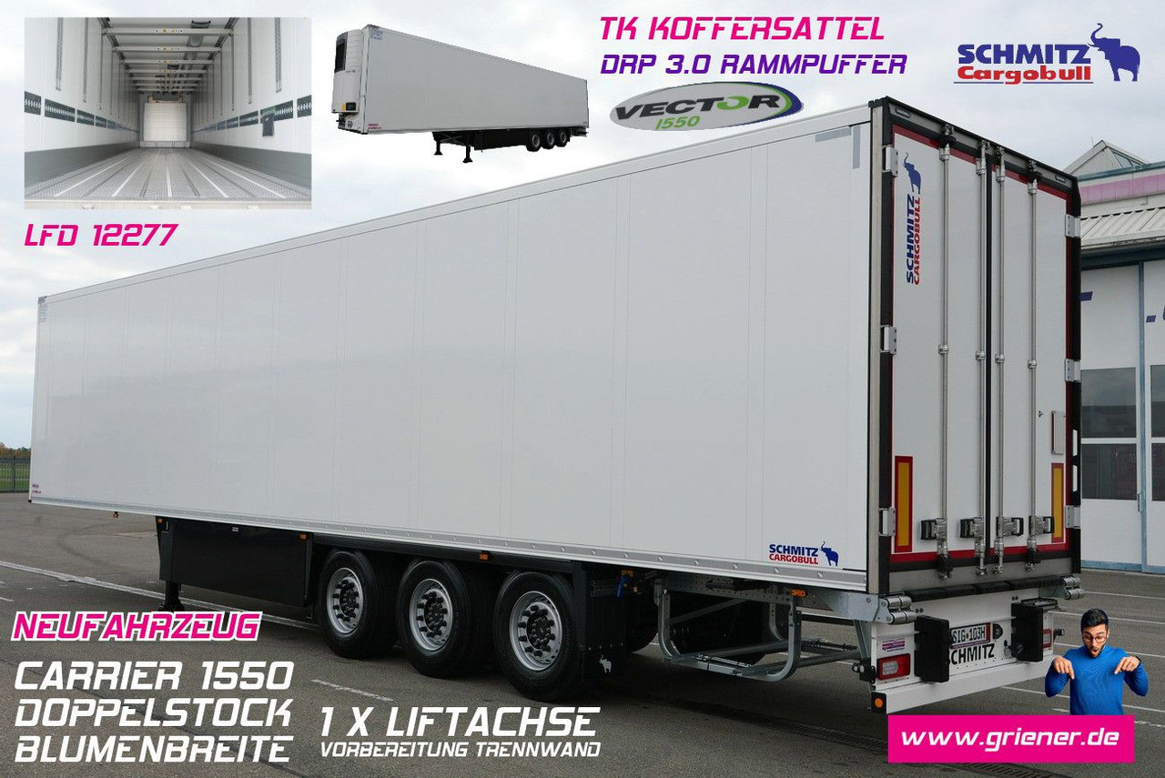 Schmitz Cargobull SKO 24/FP 45 cool /V7 / DOPPELSTOCK/DRP/ 1550 - Рефрижератор напівпричіп: фото 1 Schmitz Cargobull SKO 24/FP 45 cool /V7 / DOPPELSTOCK/DRP/ 1550 - Рефрижератор напівпричіп: фото 1