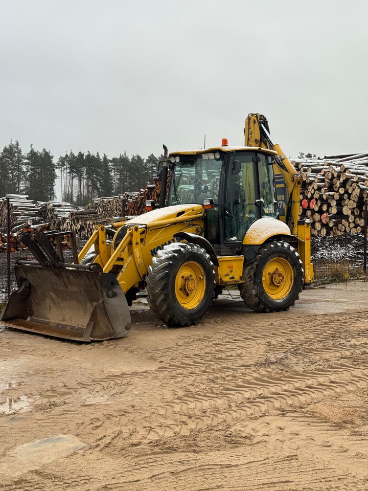 KOMATSU WB97 S 5EO - Екскаватор-навантажувач: фото 1 KOMATSU WB97 S 5EO - Екскаватор-навантажувач: фото 1