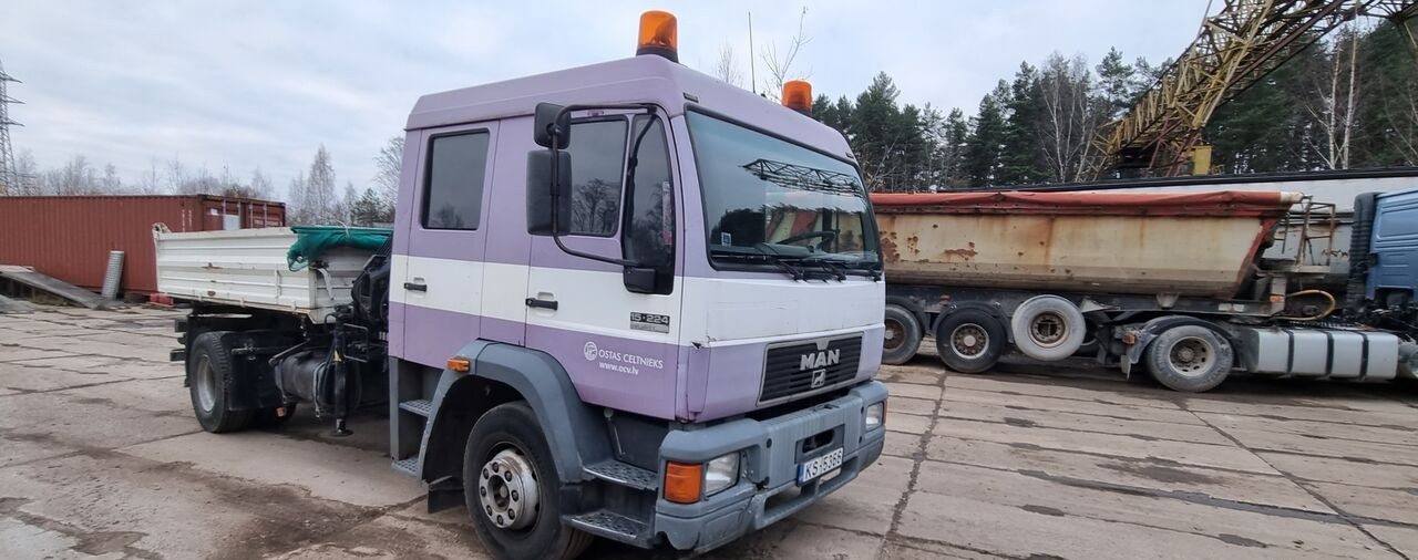 MAN 15.224 - Самоскид вантажівка, Вантажівка з маніпулятором: фото 5 MAN 15.224 - Самоскид вантажівка, Вантажівка з маніпулятором: фото 5