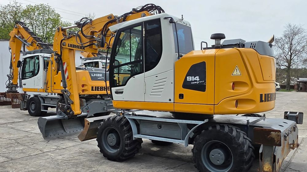 Liebherr A 914 COMPACT - Колісний екскаватор: фото 4 Liebherr A 914 COMPACT - Колісний екскаватор: фото 4