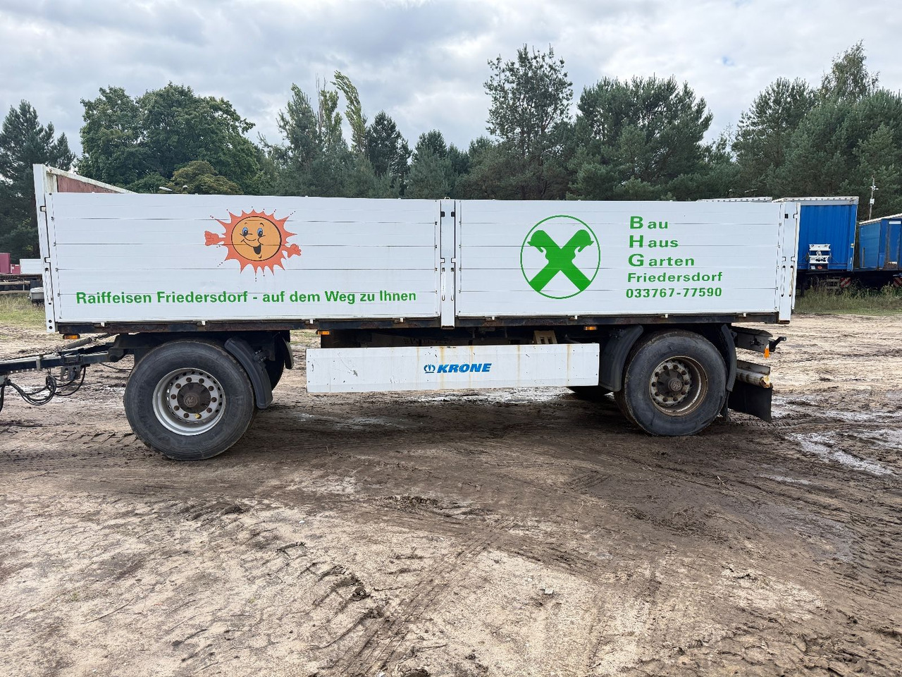 Krone AZ - Бортовий причіп/ Платформа: фото 4 Krone AZ - Бортовий причіп/ Платформа: фото 4
