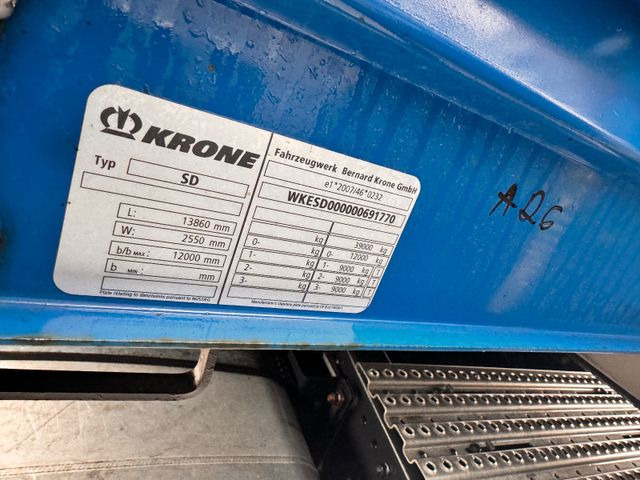 Тентований напівпричіп Krone SDP 27 ELB4-CS: фото 9 Тентований напівпричіп Krone SDP 27 ELB4-CS: фото 9