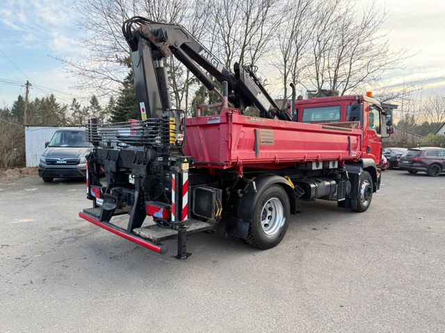 Самоскид вантажівка, Вантажівка з маніпулятором MAN TGM 18.340  Kipper mit Kran: фото 11