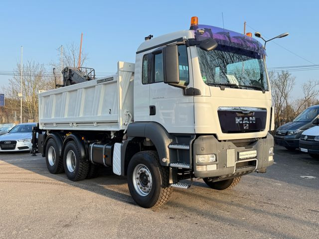 MAN TGS 26.400 Kipper mit Kran Jonsered 6x4 - Самоскид вантажівка: фото 2 MAN TGS 26.400 Kipper mit Kran Jonsered 6x4 - Самоскид вантажівка: фото 2