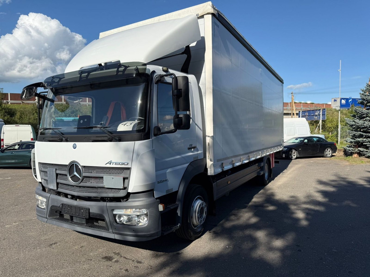 Mercedes-Benz Atego 1224 18 tkm - Вантажівка з закритим кузовом: фото 3 Mercedes-Benz Atego 1224 18 tkm - Вантажівка з закритим кузовом: фото 3