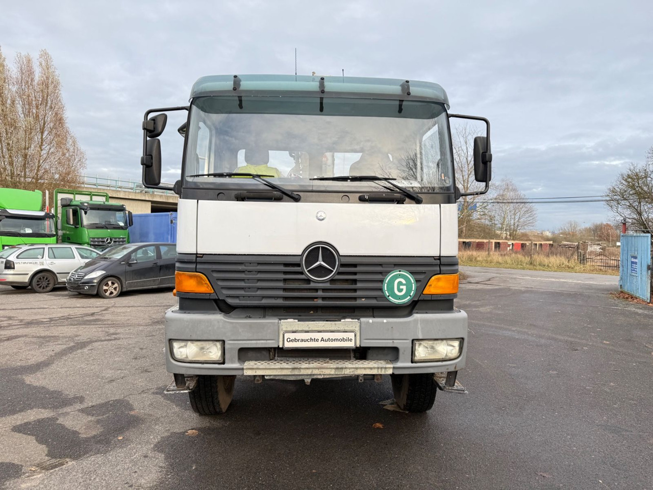 Mercedes-Benz Atego 1828 4x4 Kipper-Kran Atlas - Самоскид вантажівка, Вантажівка з маніпулятором: фото 2 Mercedes-Benz Atego 1828 4x4 Kipper-Kran Atlas - Самоскид вантажівка, Вантажівка з маніпулятором: фото 2