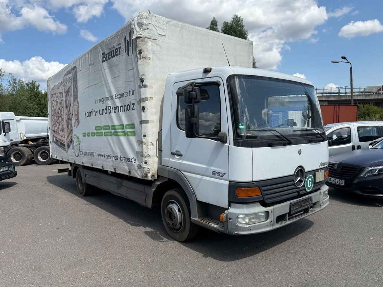 Mercedes-Benz Atego 817 - Тентована вантажівка: фото 2 Mercedes-Benz Atego 817 - Тентована вантажівка: фото 2