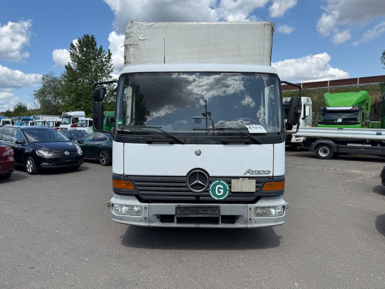 Mercedes-Benz Atego 817 - Тентована вантажівка: фото 1 Mercedes-Benz Atego 817 - Тентована вантажівка: фото 1