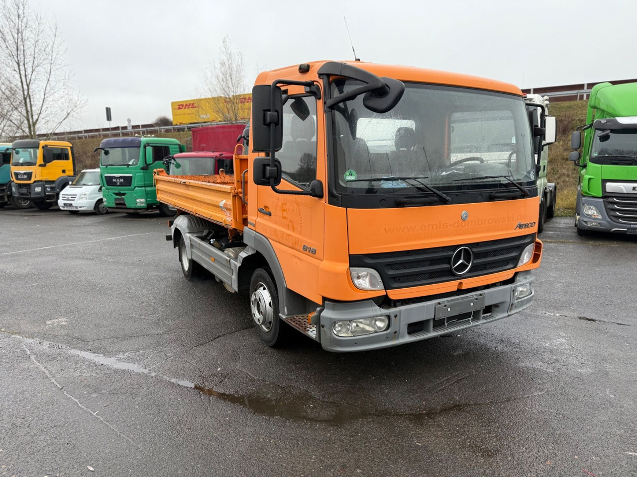 Mercedes-Benz Atego 818 4x2 OM 904 - Самоскид вантажівка: фото 1 Mercedes-Benz Atego 818 4x2 OM 904 - Самоскид вантажівка: фото 1