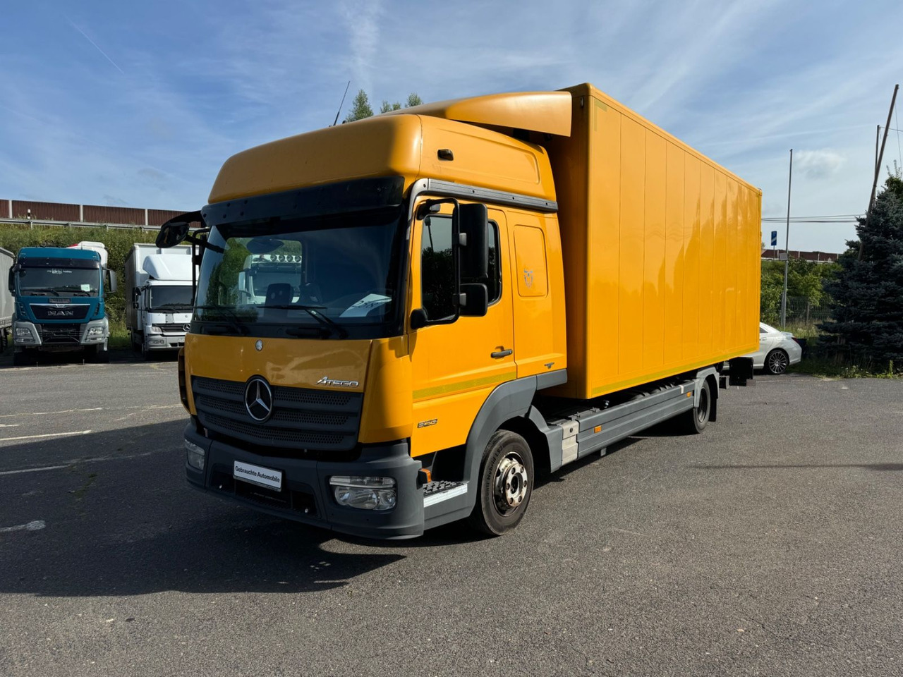 Mercedes-Benz Atego 823 Klima Tempomat - Lbw - Schlafplatz - Вантажівка з закритим кузовом: фото 3 Mercedes-Benz Atego 823 Klima Tempomat - Lbw - Schlafplatz - Вантажівка з закритим кузовом: фото 3