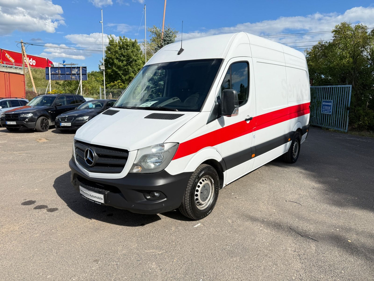 Mercedes-Benz Sprinter 316 Kasten CDI - Суцільнометалевий фургон: фото 3 Mercedes-Benz Sprinter 316 Kasten CDI - Суцільнометалевий фургон: фото 3
